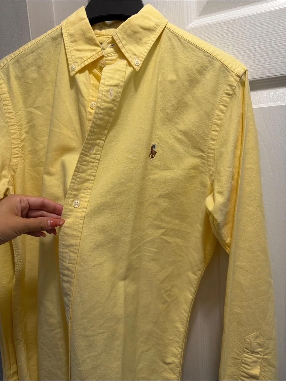 Polo by Ralph Lauren Yellow Long-Sleeve Button-Down Shirt